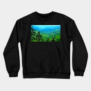 Vietnam - Route de Ha Giang à Dong Van. Plateau karstique Crewneck Sweatshirt